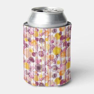 Enfriador De Latas Modelo blanco rayado manchado