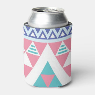 Enfriador De Latas Modelo colorido azteca tribal