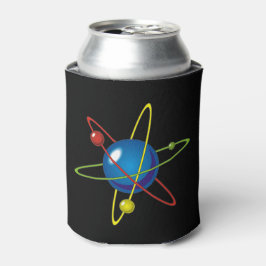 Enfriador De Latas Modelo colorido del Átomo