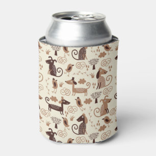 Enfriador De Latas modelo con los perros lindos