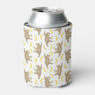 Enfriador De Latas Modelo de las perezas y de los plátanos