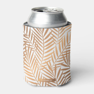 Enfriador De Latas Modelo de oro de la hoja de la palmera
