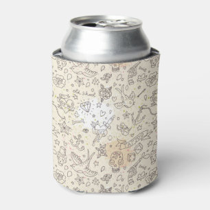 Enfriador De Latas Modelo del concepto del tatuaje
