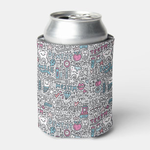 Enfriador De Latas Modelo dental del dibujo animado