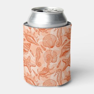 Enfriador De Latas Modelo dibujado mano del mar