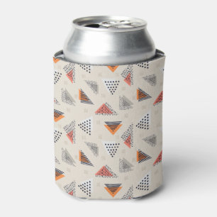 Enfriador De Latas Modelo dibujado mano geométrica del triángulo