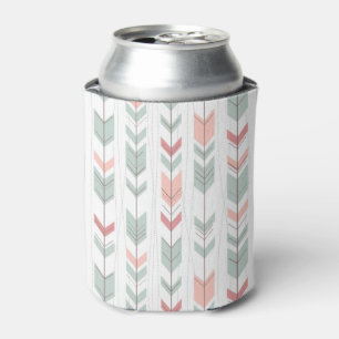 Enfriador De Latas Modelo geométrico en estilo retro