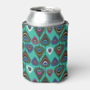 Enfriador De Latas modelo lindo de la pluma del pavo real