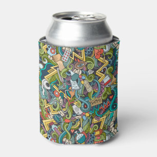Enfriador De Latas Modelo médico del icono del arte abstracto