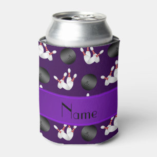 Enfriador De Latas Modelo púrpura conocido personalizado de los bolo