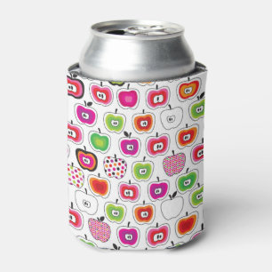 Enfriador De Latas Modelo retro lindo de la manzana