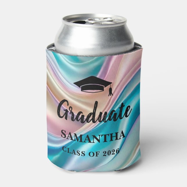 Enfriador De Latas Modern  Graduation  (Lata Anverso)