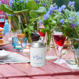 Enfriador De Latas Modern Hello Sixty Personalizado Cooler