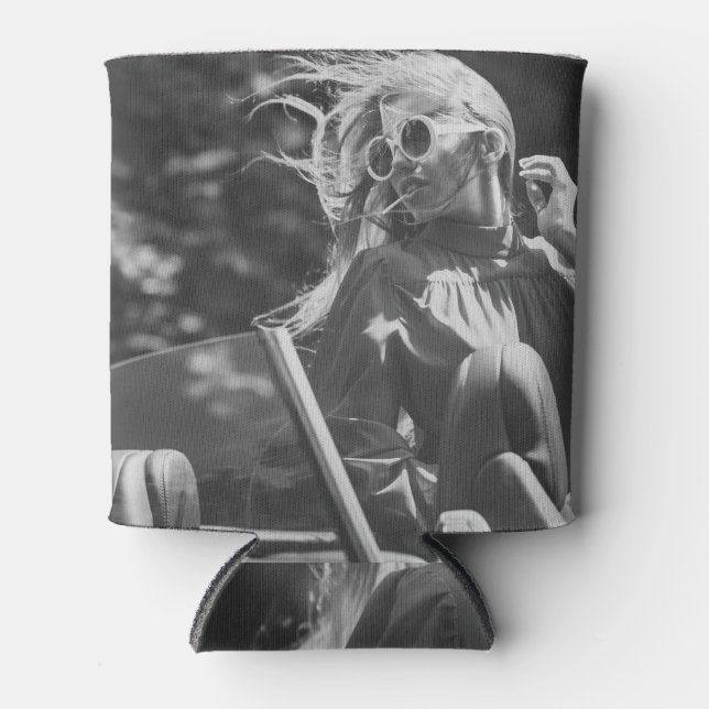 Enfriador De Latas Modern Life Luxury Chica Driver (Anverso)