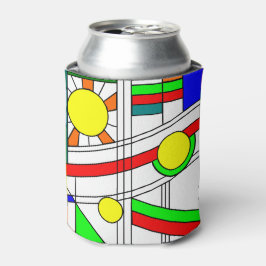 Enfriador De Latas Moderna apariencia de vidrio templado