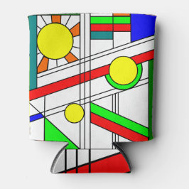 Enfriador De Latas Moderna apariencia de vidrio templado