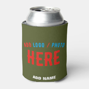 ENFRIADOR DE LATAS MODERNO EJÉRCITO PERSONALIZADO VERIFICADO VERDE VE