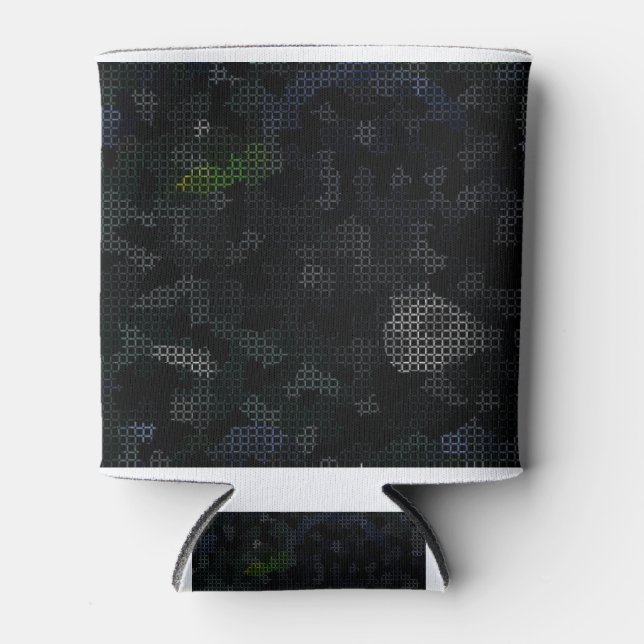 ENFRIADOR DE LATAS MODERNO ELEGANT_THE ABSTRACT_ART_BLACK (Anverso)