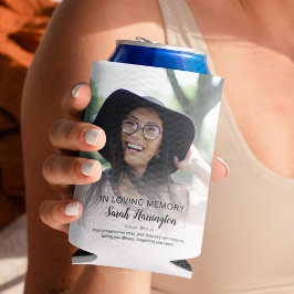 Enfriador De Latas Moderno En Memoria Querida | Memorial Fotográfico