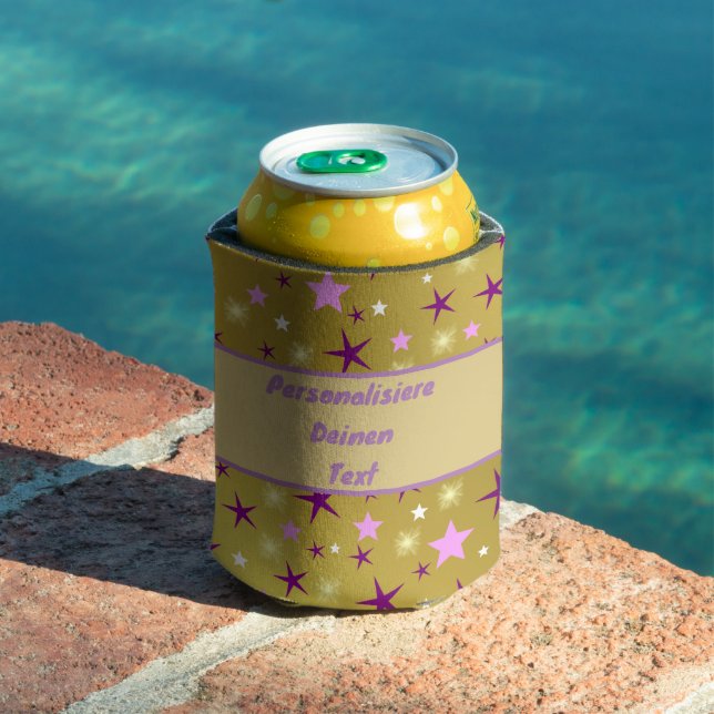 Enfriador De Latas moderno, hermoso, dorado, patrón, curvado , estrel (Piscina in situ)