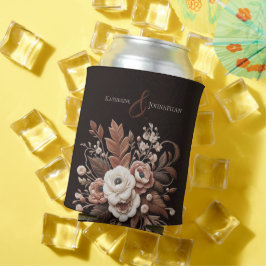 Enfriador De Latas Moderno País Elegante Occidental- Floral