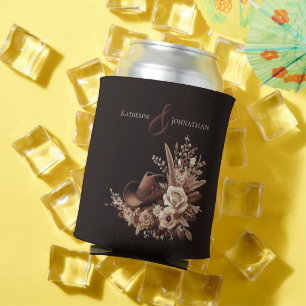 Enfriador De Latas Moderno País Elegante Occidental- Floral