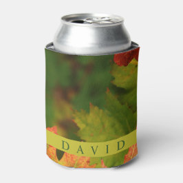 Enfriador De Latas Moderno y elegante otoño deja Refrigerador de bebi