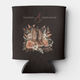 Enfriador De Latas Moderno y elegante País Occidental - Flores