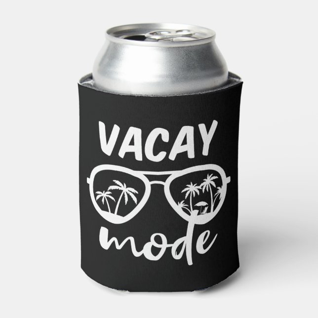 Enfriador De Latas Modo Vacay II - Vacaciones familiares (Lata Anverso)