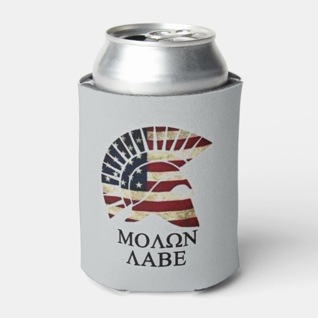 ENFRIADOR DE LATAS MOLON LABE (Lata Anverso)