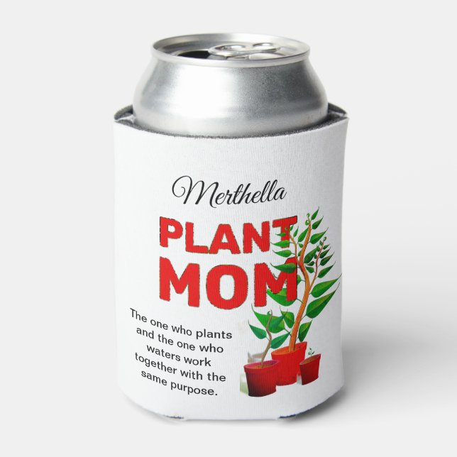 Enfriador De Latas MOM PLANTA personalizada (Lata Anverso)