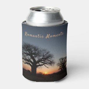 Enfriador De Latas Momentos románticos Sunset Sacred Baobabs foto tex
