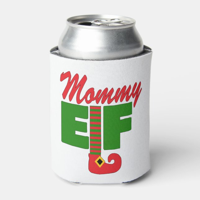 Enfriador De Latas Mommy Elf (Lata Anverso)