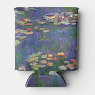 Enfriador De Latas Monet Water Lilies Masterpiece Pintura