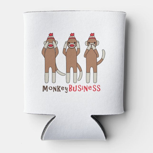 Enfriador De Latas Monkey Business (Anverso)