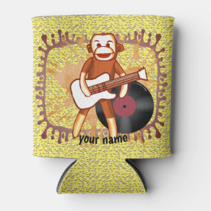 Enfriador De Latas Mono de rock and Roll Sock