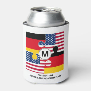 Enfriador De Latas Monograma ALEMÁN AMERICANO