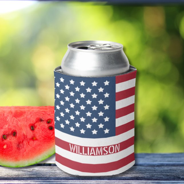 Enfriador De Latas Monograma americano (Subido por el creador)