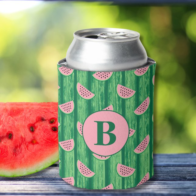 Enfriador De Latas Monograma de cortes de sandía (Subido por el creador)