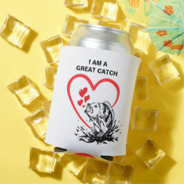 Enfriador De Latas Monograma: Soy un gran aficionado a la pesca