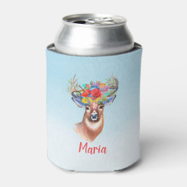 Enfriador De Latas Monogrammed Deer