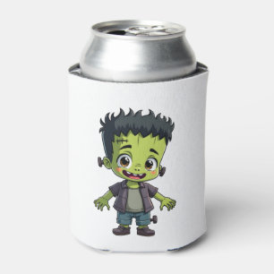 Enfriador De Latas Monstruo � Frankenstein � Personalizado de Hallowe