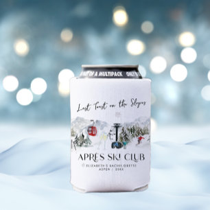 Enfriador De Latas Montaña de Invierno   Despedida de Soltera de Esqu