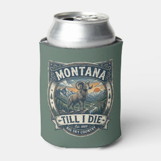 Enfriador De Latas “Montana hasta que me muera”