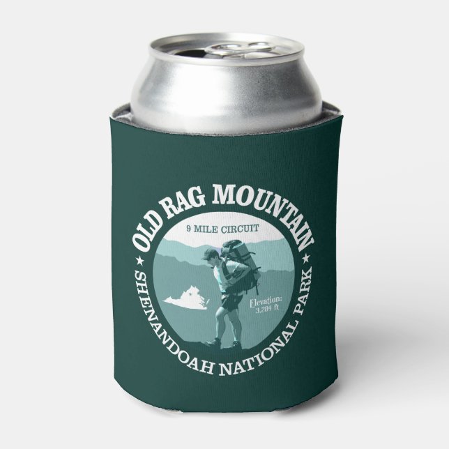 Enfriador De Latas Montaña Rag Vieja (rd) (Lata Anverso)