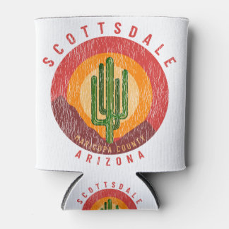 Enfriador De Latas Montañas Scottsdale Arizona Cactus