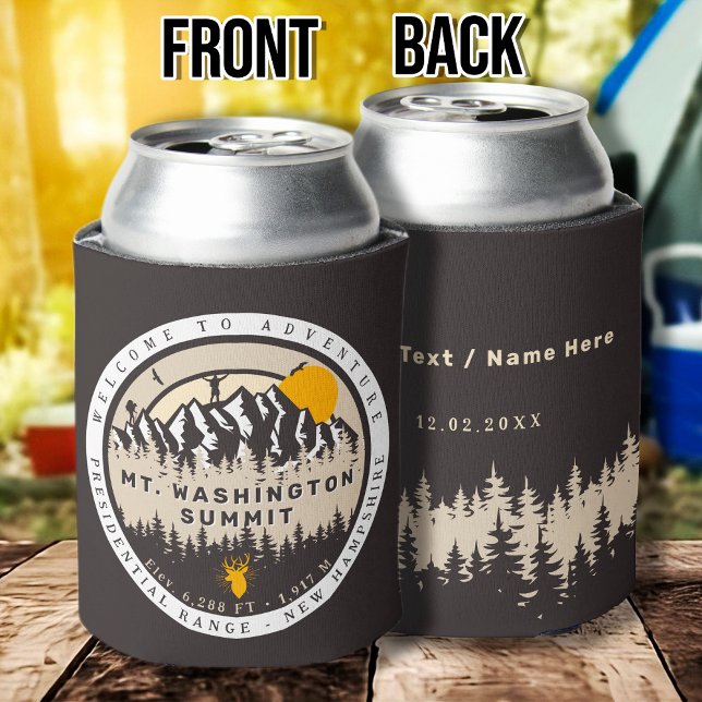 Enfriador De Latas Monte Washington New Hampshire Hike Camping (Subido por el creador)