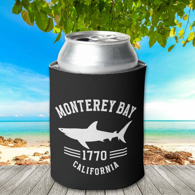 Enfriador De Latas Monterey Bay California Surfer Gift (Subido por el creador)