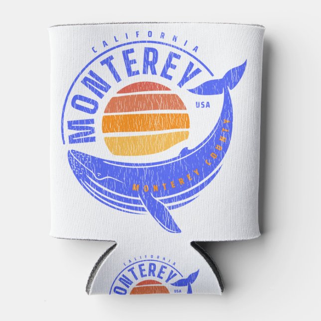 Enfriador De Latas Monterey California Whale (Anverso)