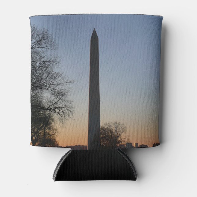 Enfriador De Latas Monumento a Washington al atardecer (Anverso)